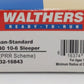 Walthers 932-16843 HO RF&P PRR Scheme Pullman Standard Plan 4140 10-6 Sleeper