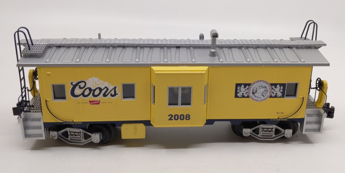 MTH 30-77144 O Gauge Coors Bay Window Caboose