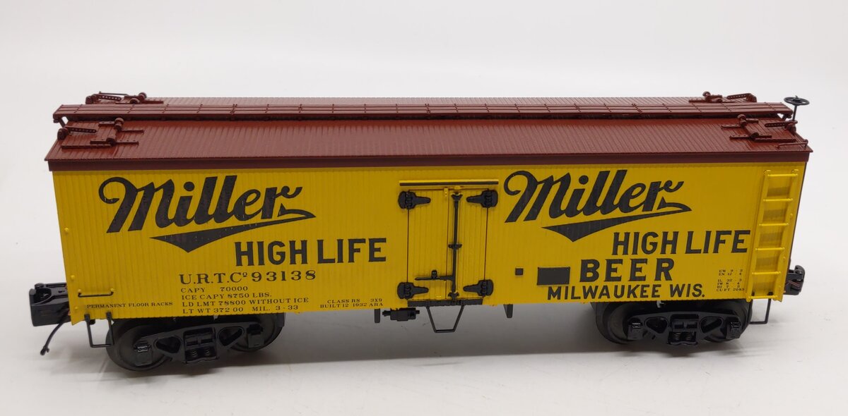 MTH 20-94362 O Miler 36' Woodside Reefer Car #93138