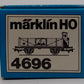 Marklin 4696 HO Scale Deutsche Reichsbahn Halle Red Gondola LN/Box