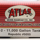 Atlas 1068-2 HO Republic 11,000 Gallon Tank Car #5055 MT/Box