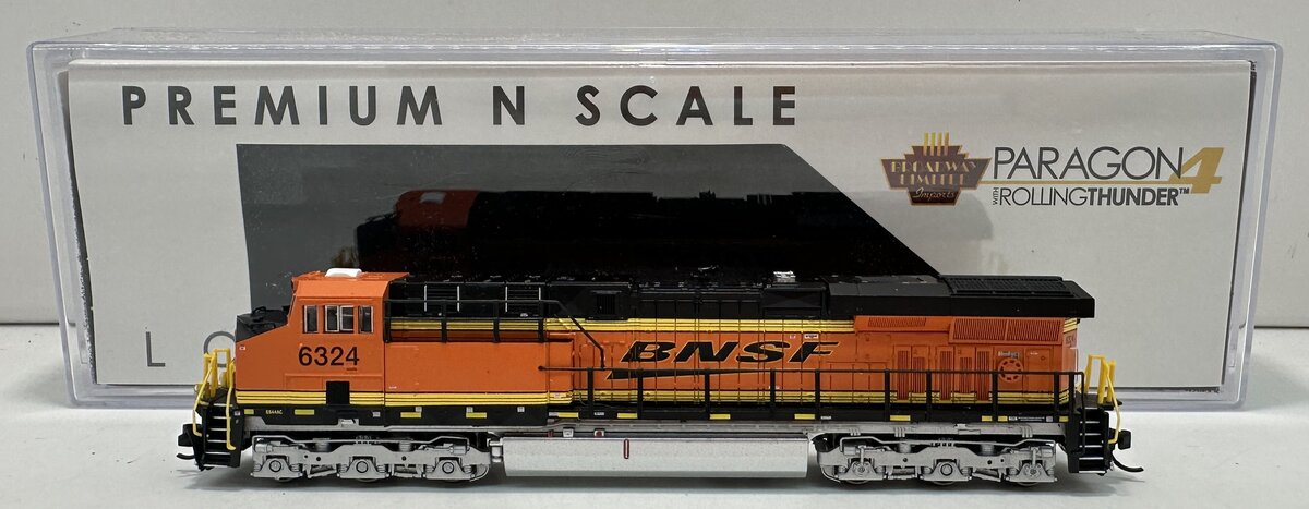 Broadway Limited 7291 N BNSF Swoosh GE ES44AC Diesel Locomotive Sound/DCC #6324