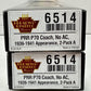 Broadway Limited 6514 N Pennsylvania P70 Coach No AC 1939-41 A (Pack of 2)