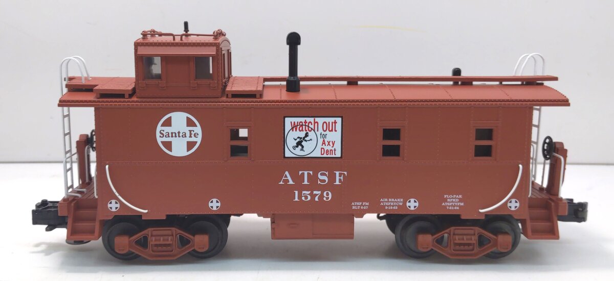 MTH 20-91031 O Gauge Santa Fe Extended Vision Caboose #1579 LN/Box