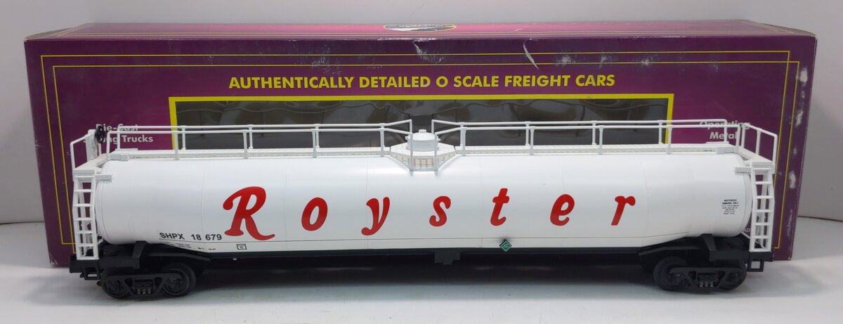 MTH 20-96012 O Royster Tank Car #18679 EX/Box