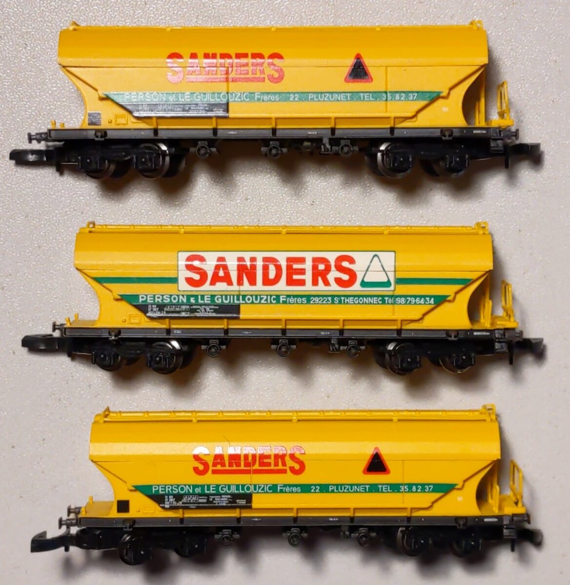 Marklin 82624 Z SNCF High Capacity Hopper Car Set (Set of 3)
