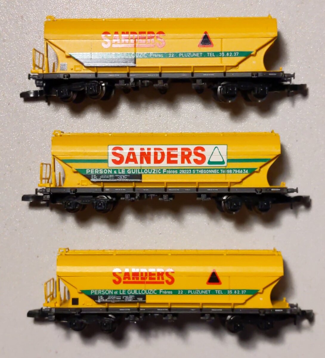 Marklin 82624 Z SNCF High Capacity Hopper Car Set (Set of 3)