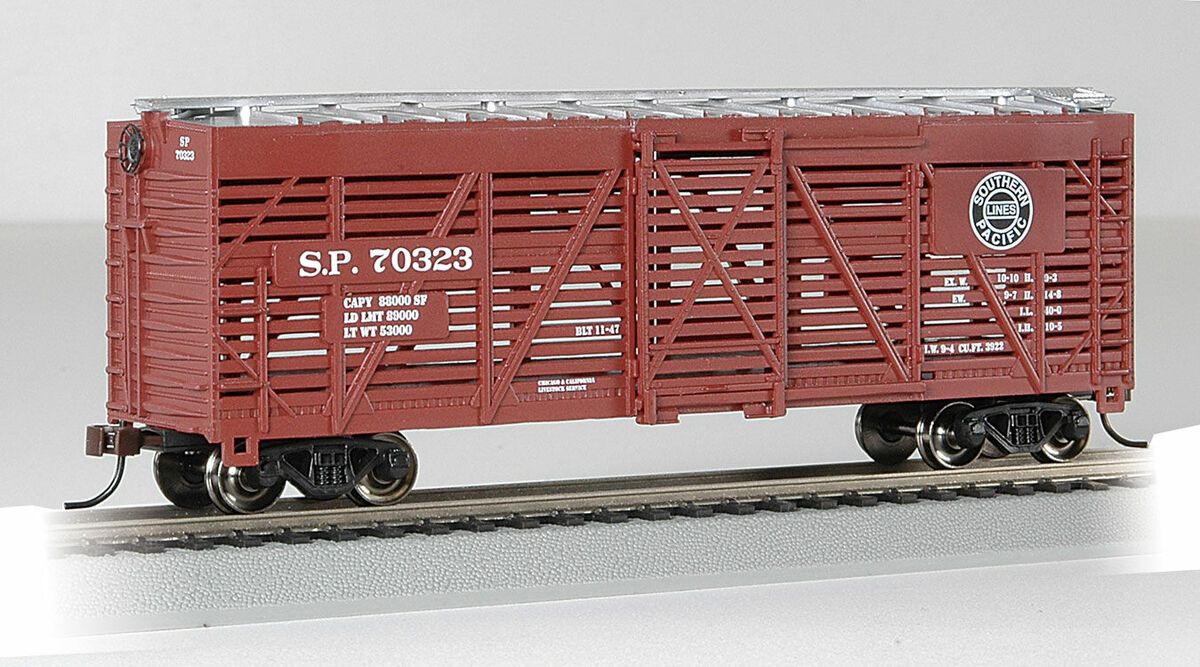 Bachmann 18507 HO Southern Pacific 40' Stock Car