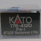 Kato 176-4120 N Santa Fe Warbonnet ALCO PA-1 Diesel Locomotive #70L