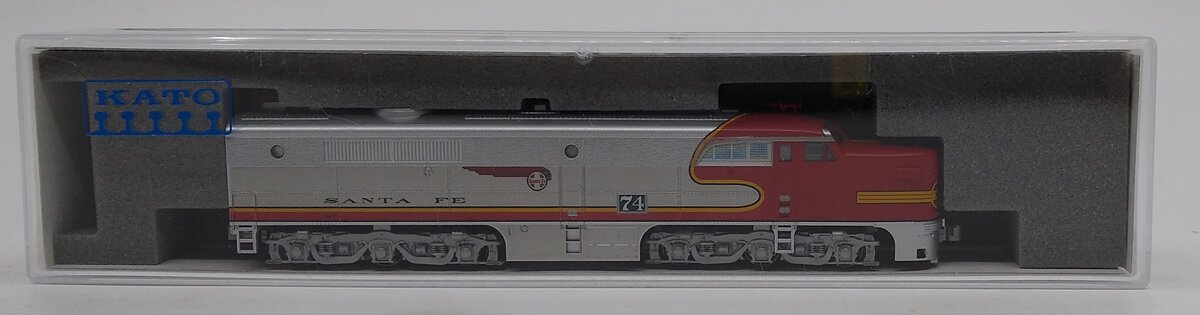 Kato 176-4121 N Santa Fe Warbonnet ALCO PA-1 Diesel Locomotive #74L