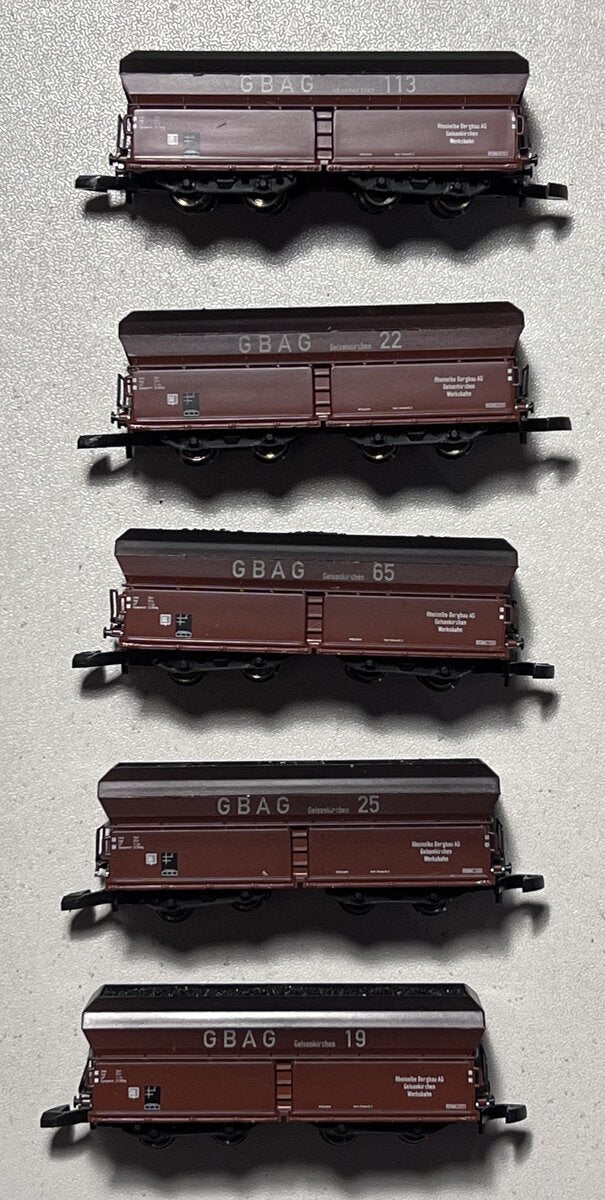 Marklin 86305 Z Scale DB Type OOt High-Capacity Hopper Cars (Set of 5) LN