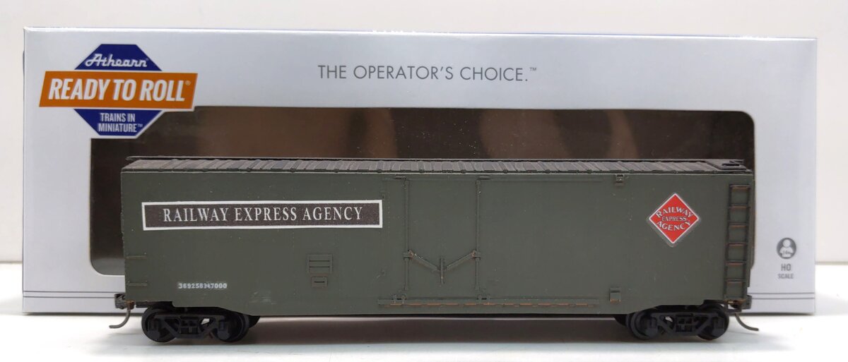 Athearn 97360 HO Railway Express Agency RTR 50' Ice Bunker Reefer #6537
