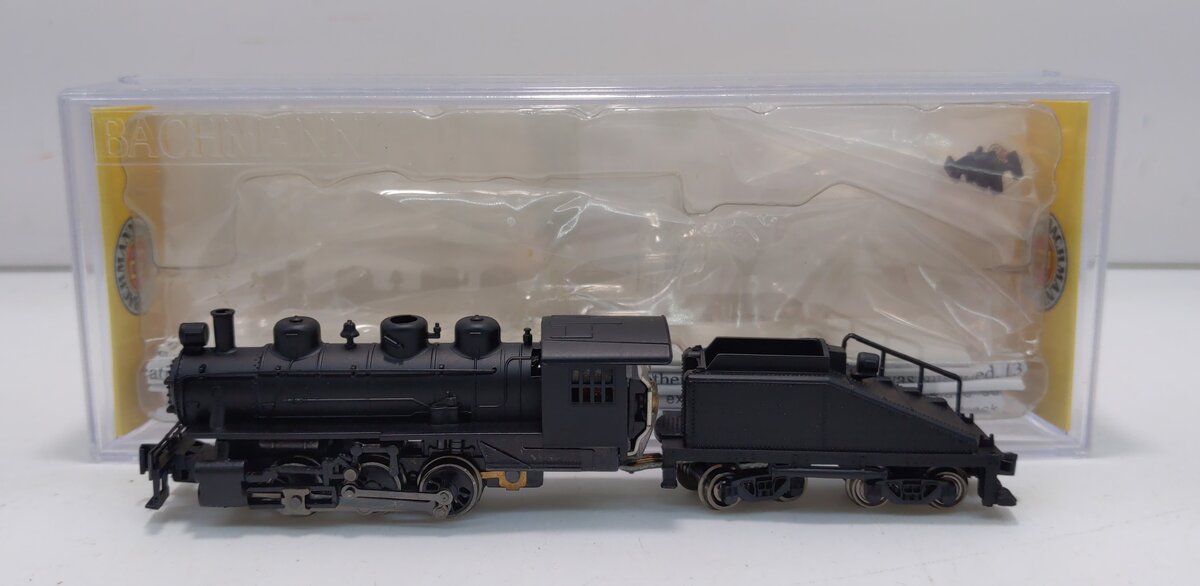 Bachmann 50598 N Unlettered USRA 0-6-0 Switcher Steam Locomotive and Tender