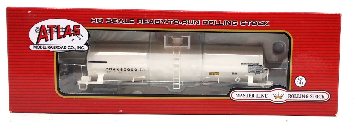 Atlas 20003447 HO ACF 17,360-Gallon Tank Car DOWX #80000