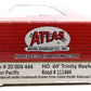 Atlas 20004444 HO Scale Union Pacific 64' Trinity Reefer Car #111444