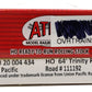 Atlas 20004434 HO Scale Union Pacific 64' Trinity Reefer Car #111192