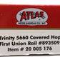Atlas 20005176 HO First Union Rail Trinity 5660 Covered Hopper Car #893509