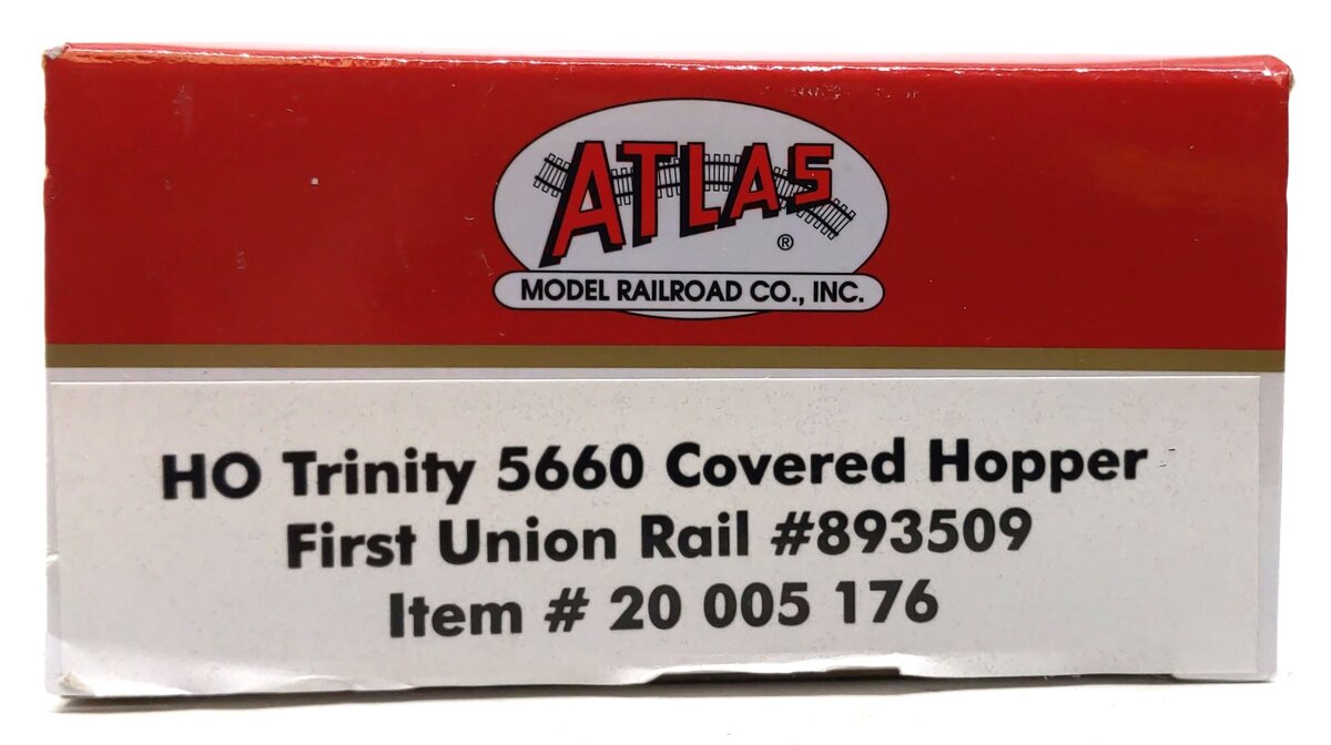 Atlas 20005176 HO First Union Rail Trinity 5660 Covered Hopper Car #893509