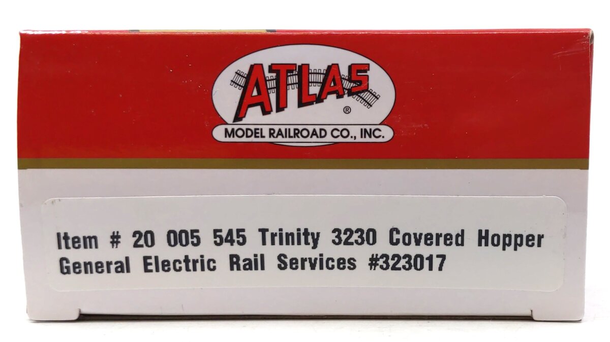 Atlas 20005545 HO General Electric Rail Services 3230 Covered Hopper #323017