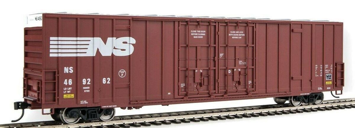 Walthers 910-2943 HO Scale Norfolk Southern 60' High Cube Boxcar #469262