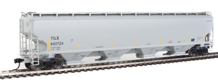 Walthers 920-105837 HO Trinity Industries Leasing 4-Bay Covered Hopper #640724