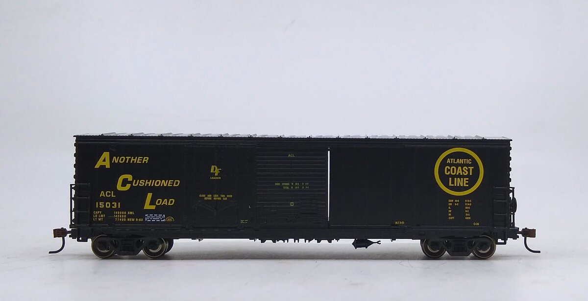 Athearn 89375 HO Atlantic Coast Line 50' Combination Door Boxcar #15031