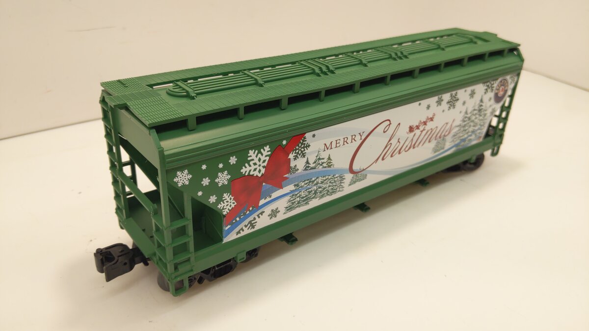 Lionel 318703 O Scale 'Merry Christmas' 3- Bay Hopper #18703 LN/Box