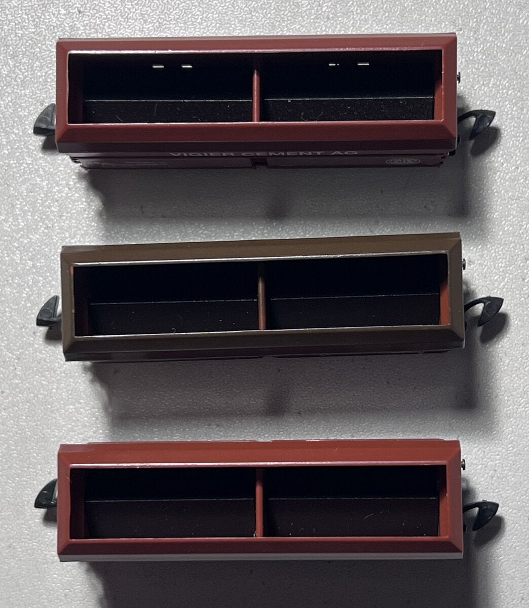 Marklin 86301 Z Scale Swiss Cement Works Hopper Car Set (Set of 3) LN/Box