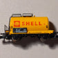 Marklin 8611 Z Scale DB Shell Petroleum Oil 2-Axle Tank Car