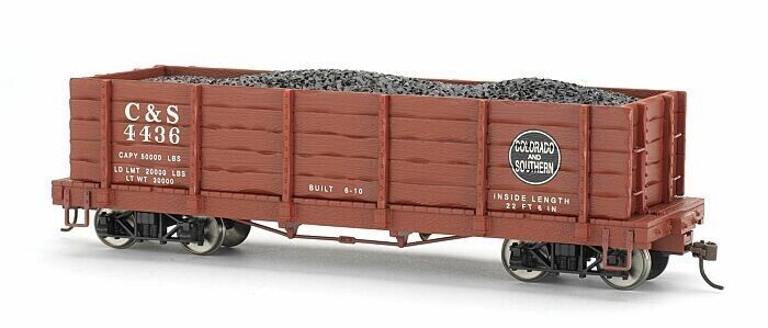 Bachmann 27823 On30 Colorado & Southern High Side Gondola #4436 w/Load