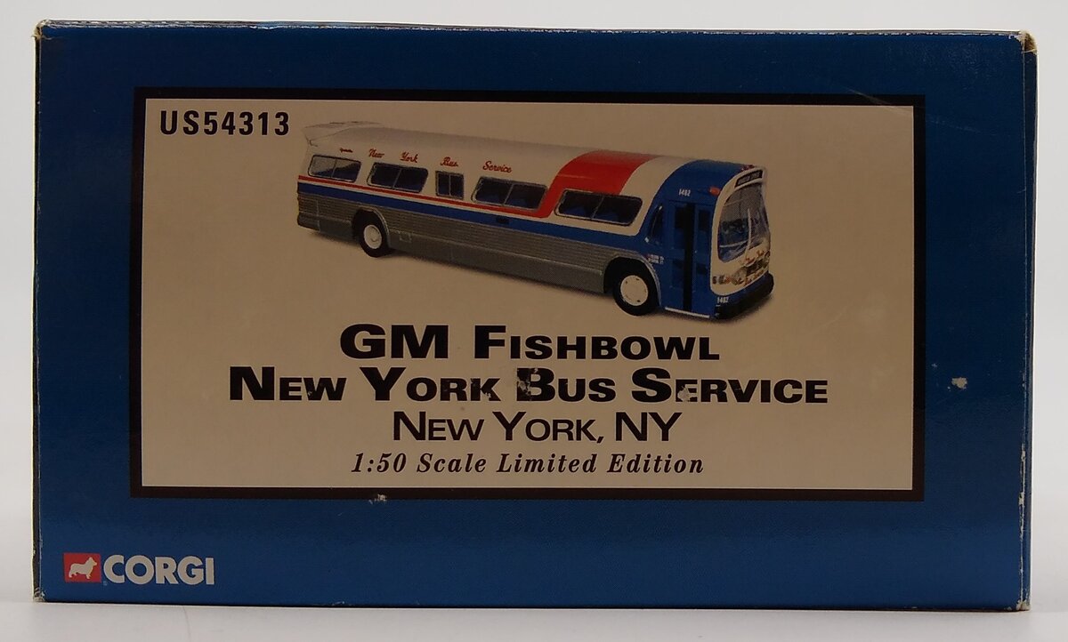 Corgi US54313 1:50 GM Fishbowl-New York Bus