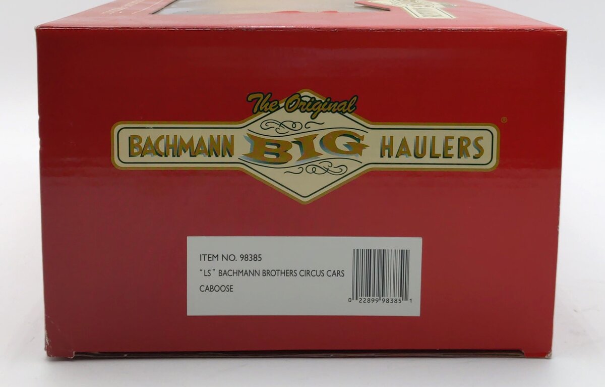 Bachmann 98385 G Scale Bachmann Brothers Circus Caboose #40