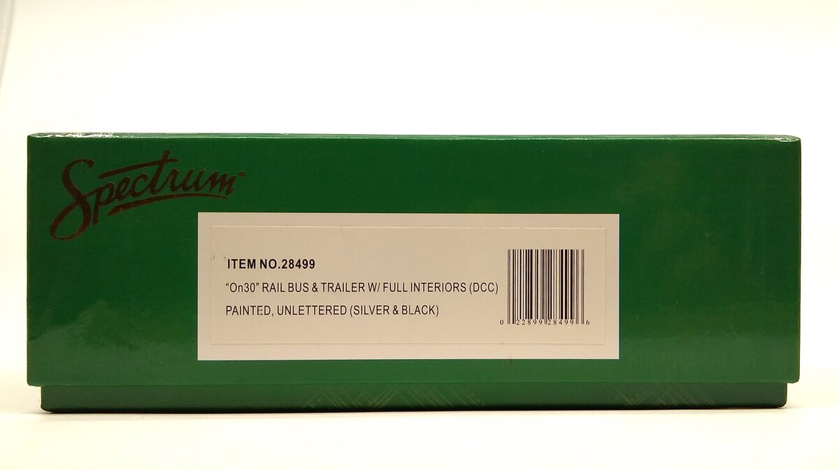 1円～ BACHMANN No.28499 On30 RAIL BUS & TRAILER W/FULL INTERIORS DCC PAINTED UNLETTERED シルバー&ブラック / 鉄道模型 On30 Bachmann C\u0026S Caboose #1002 O1991 LZ