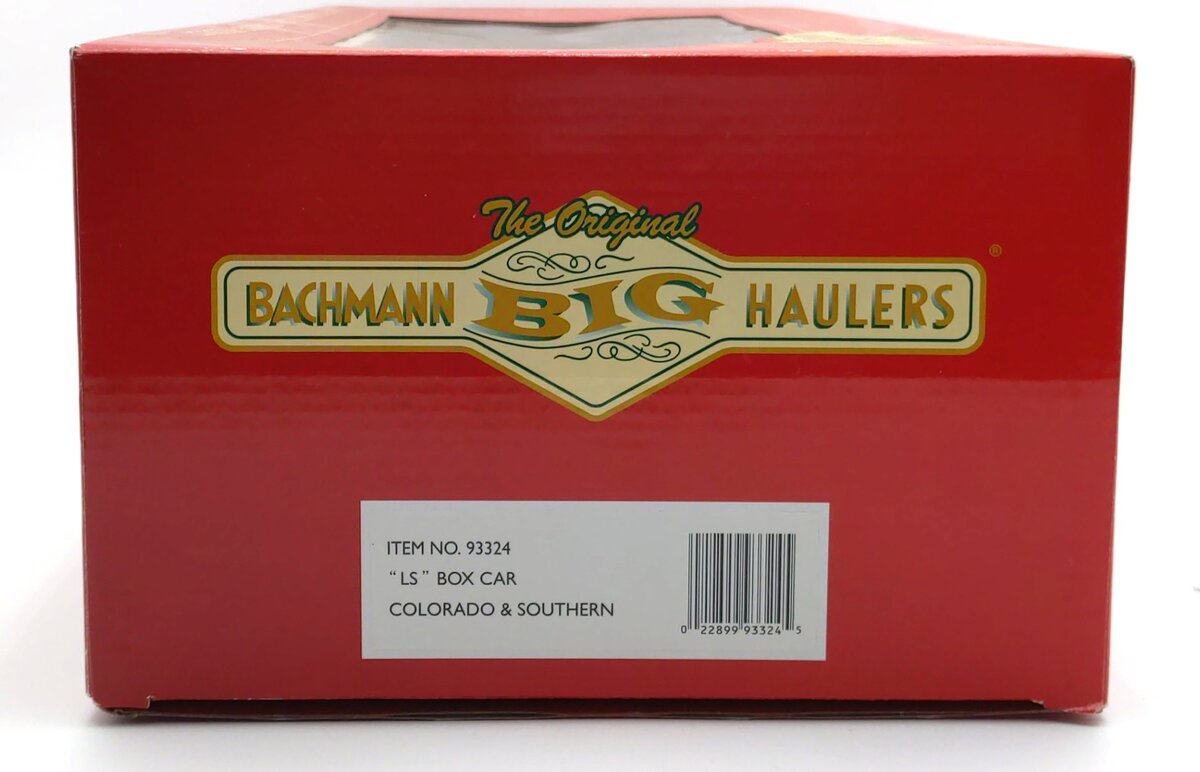 Bachmann 93324 G Scale Colorado & Southern LS Box Car #8309