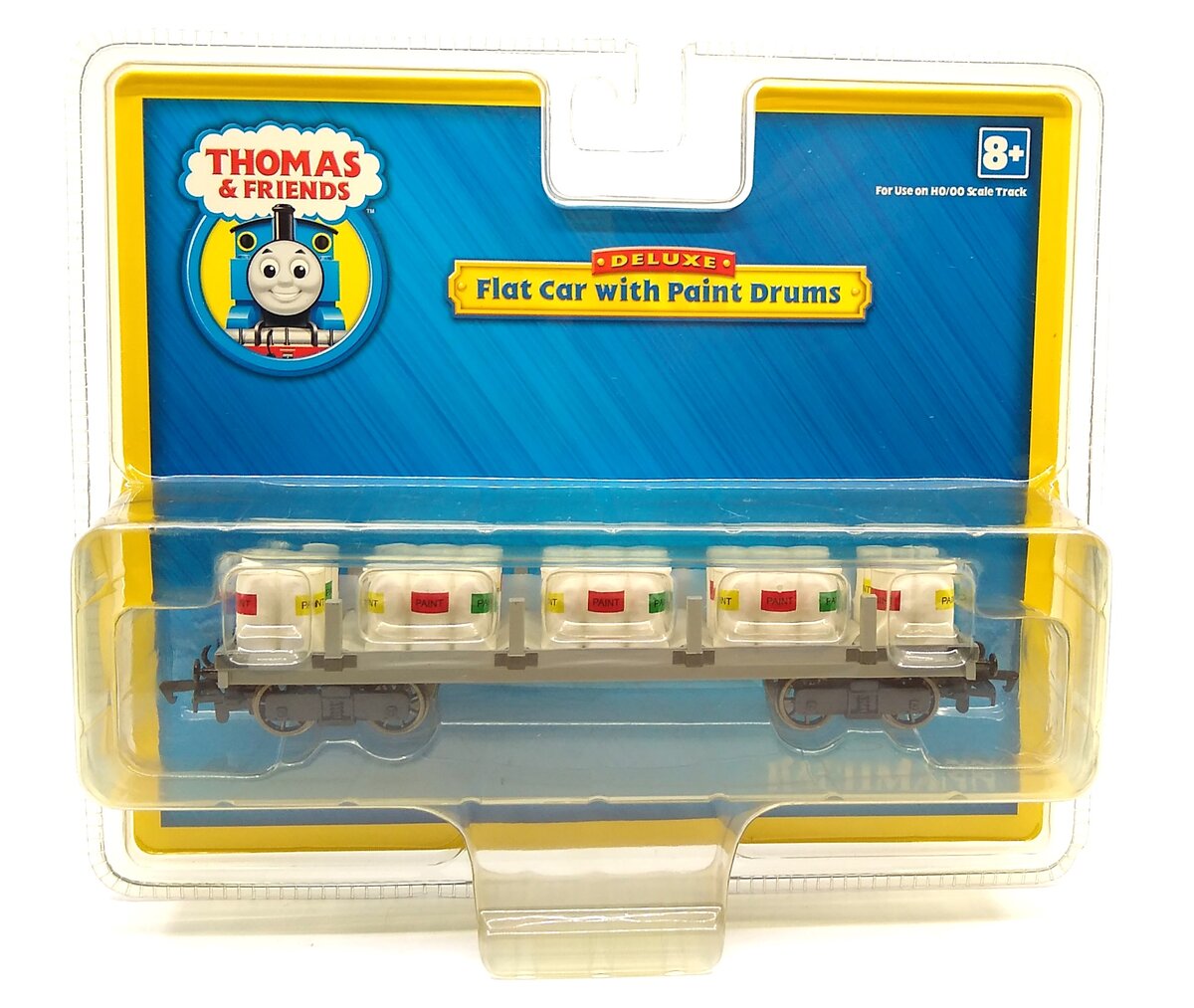 Bachmann 77027 Thomas & Friends Flat car w/Paint Drums