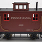 Bachmann 93114 G Pennsylvania 4-Wheel Wood Bobber Caboose (Metal Wheels) LN/Box