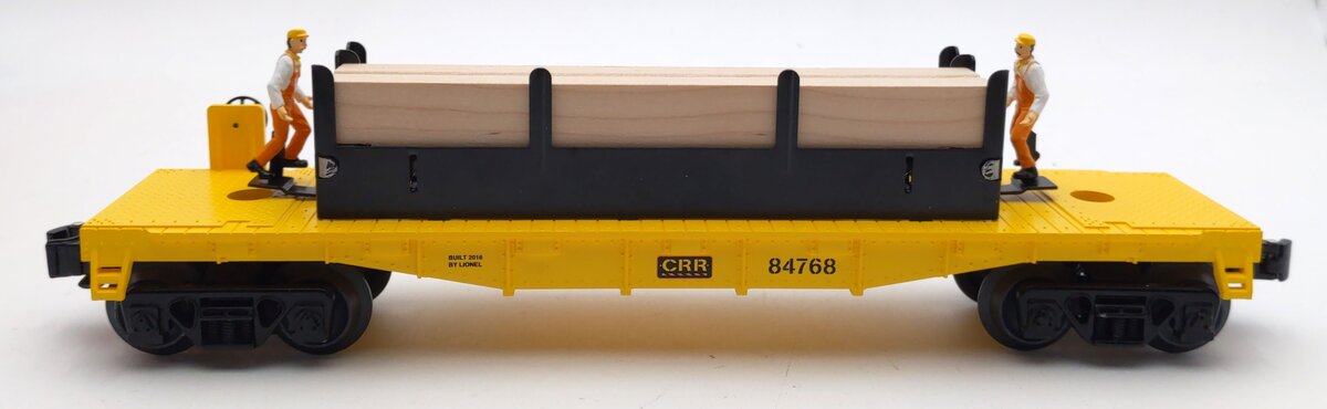 Lionel 6-84768 O Moe & Joe Lumber Flatcar