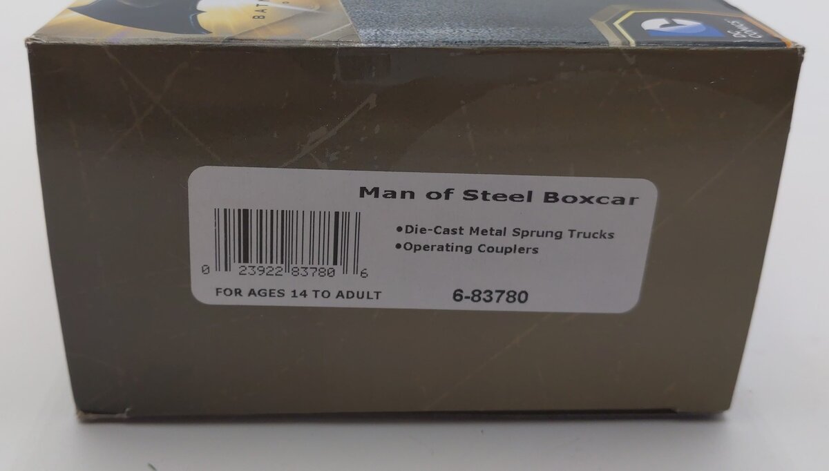 Lionel 6-83780 O Man Of Steel Boxcar