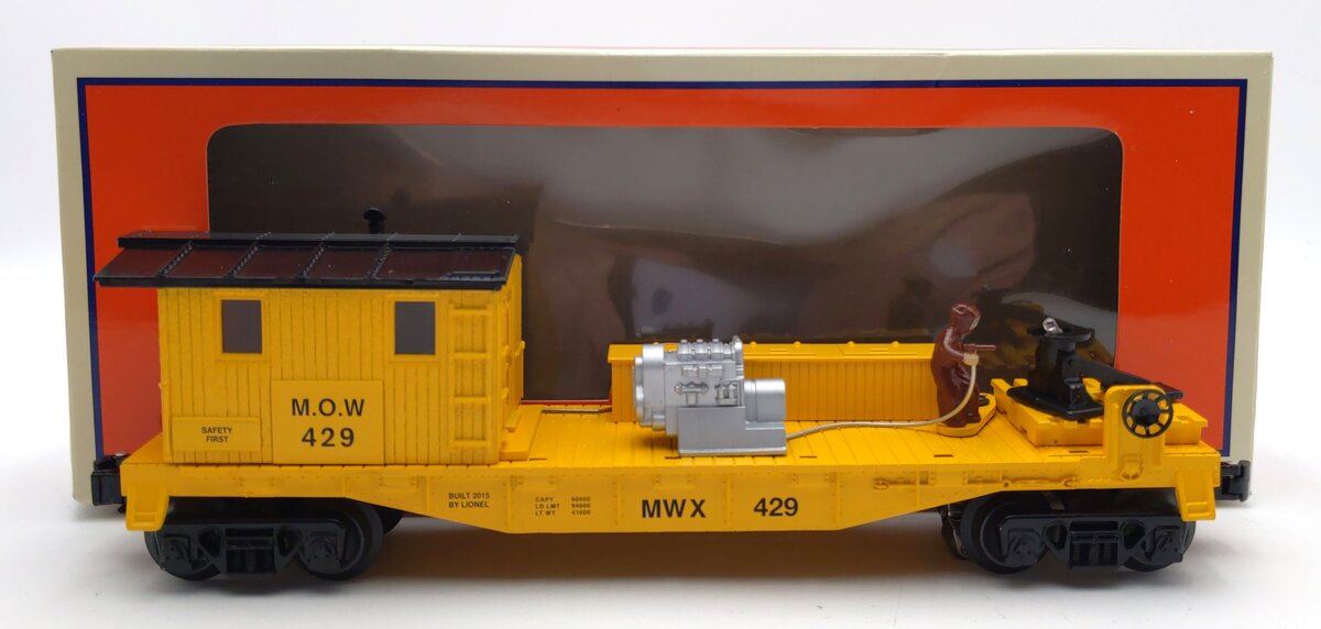 Lionel 6-82265 O Maintenance Of Way Animated Welding Car #429