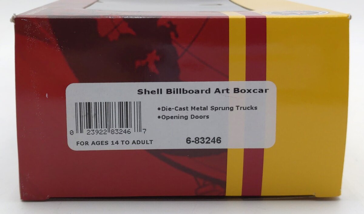 Lionel 6-83246 O Gauge Shell Billboard Art Boxcar