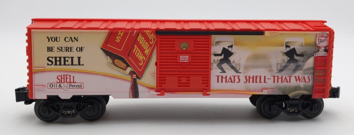 Lionel 6-83246 O Gauge Shell Billboard Art Boxcar