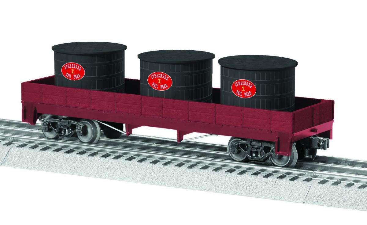 Lionel 6-84333 O Strasburg Gondola with Vats