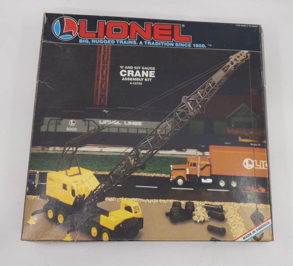 Lionel 6-12750 O/O27 Scale Harnischfeger Construction Crane Plastic Kit