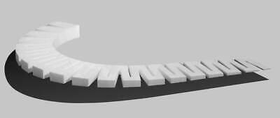 Woodland Scenics ST1410 2% SubTerrain Foam Incline/Decline Set (Pack of 8)