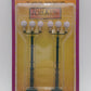 MTH 30-11034 O Tripple Globe Park Lamp Set (Pack of 2)