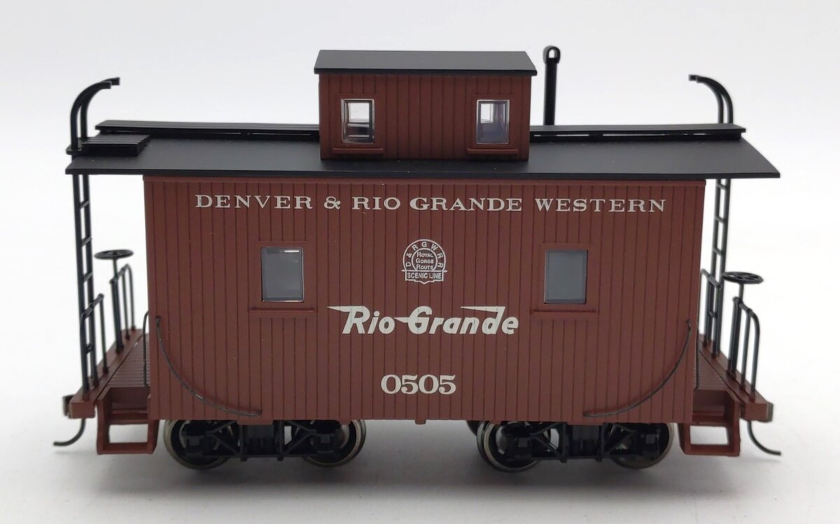 Bachmann 27729 On30 Denver & Rio Grande Western Caboose #0505