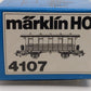 Marklin 4107 HO Scale Local Passenger Coach Era I-V