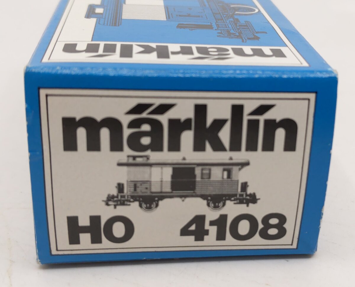 Marklin 4108 HO Scale German Local Baggage Car
