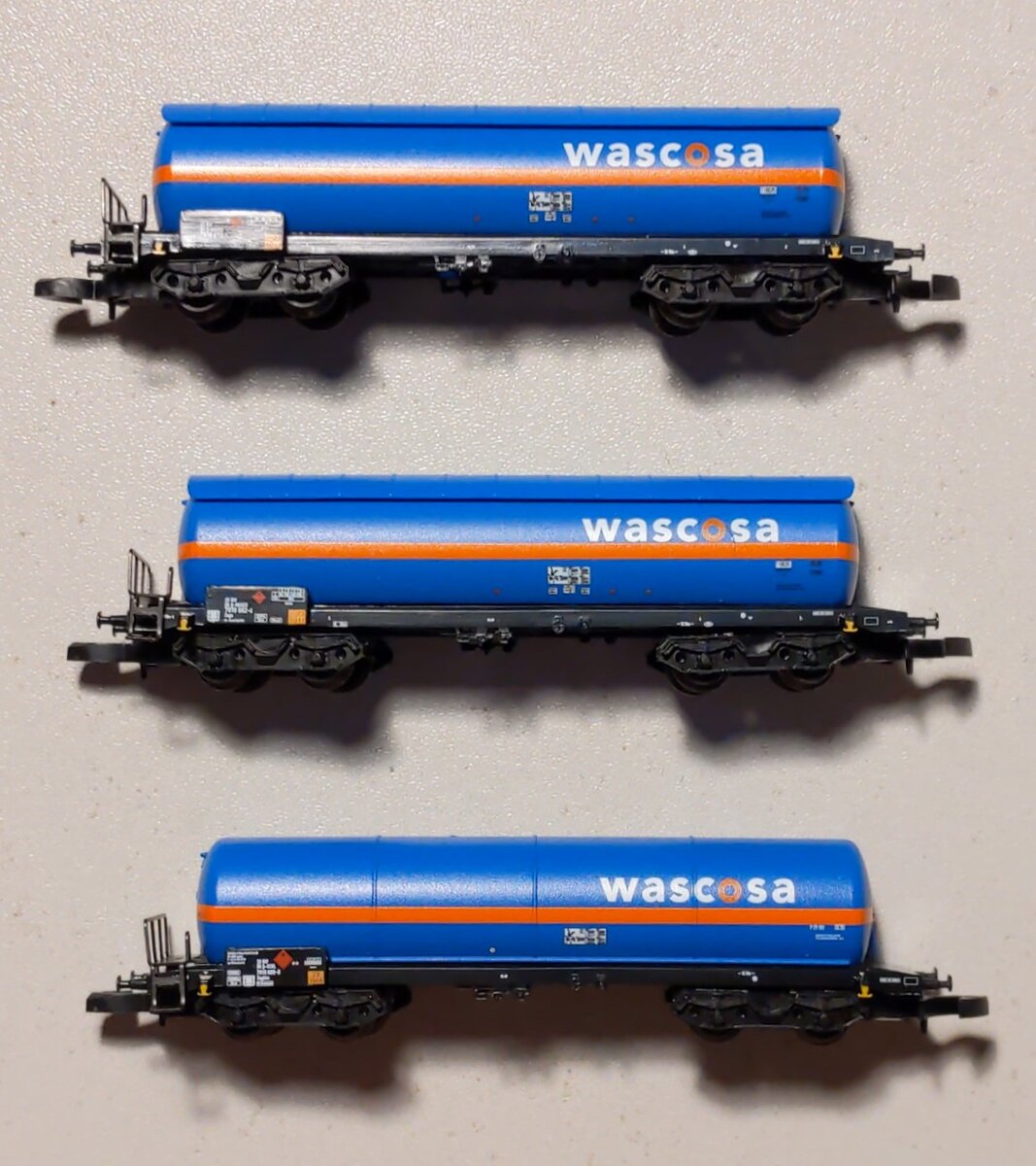 Marklin 82531 Z SBB Wascosa Gas Tank Car (Set of 3)