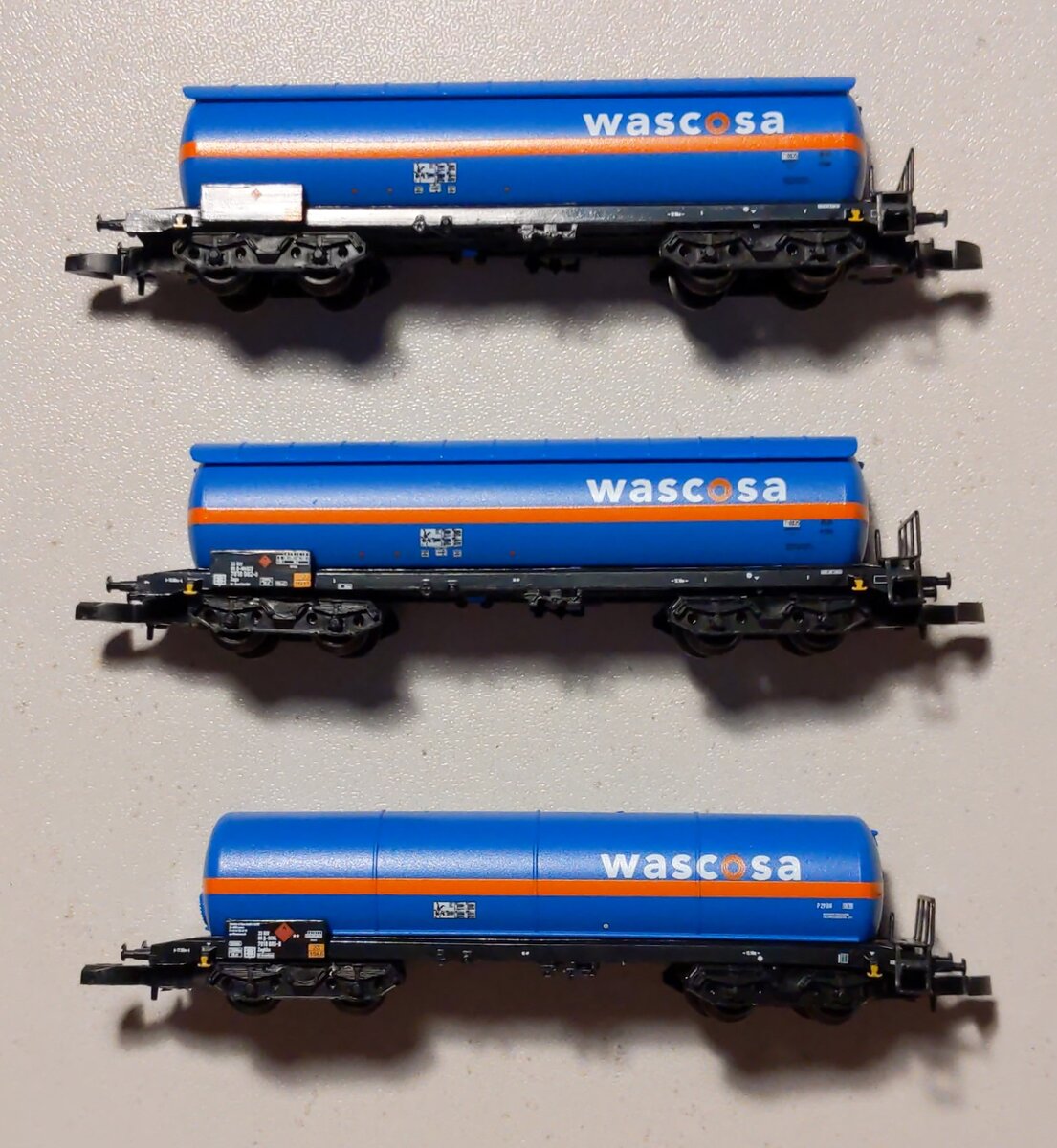 Marklin 82531 Z SBB Wascosa Gas Tank Car (Set of 3)